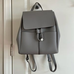 Zara Basic Grey Backpack
